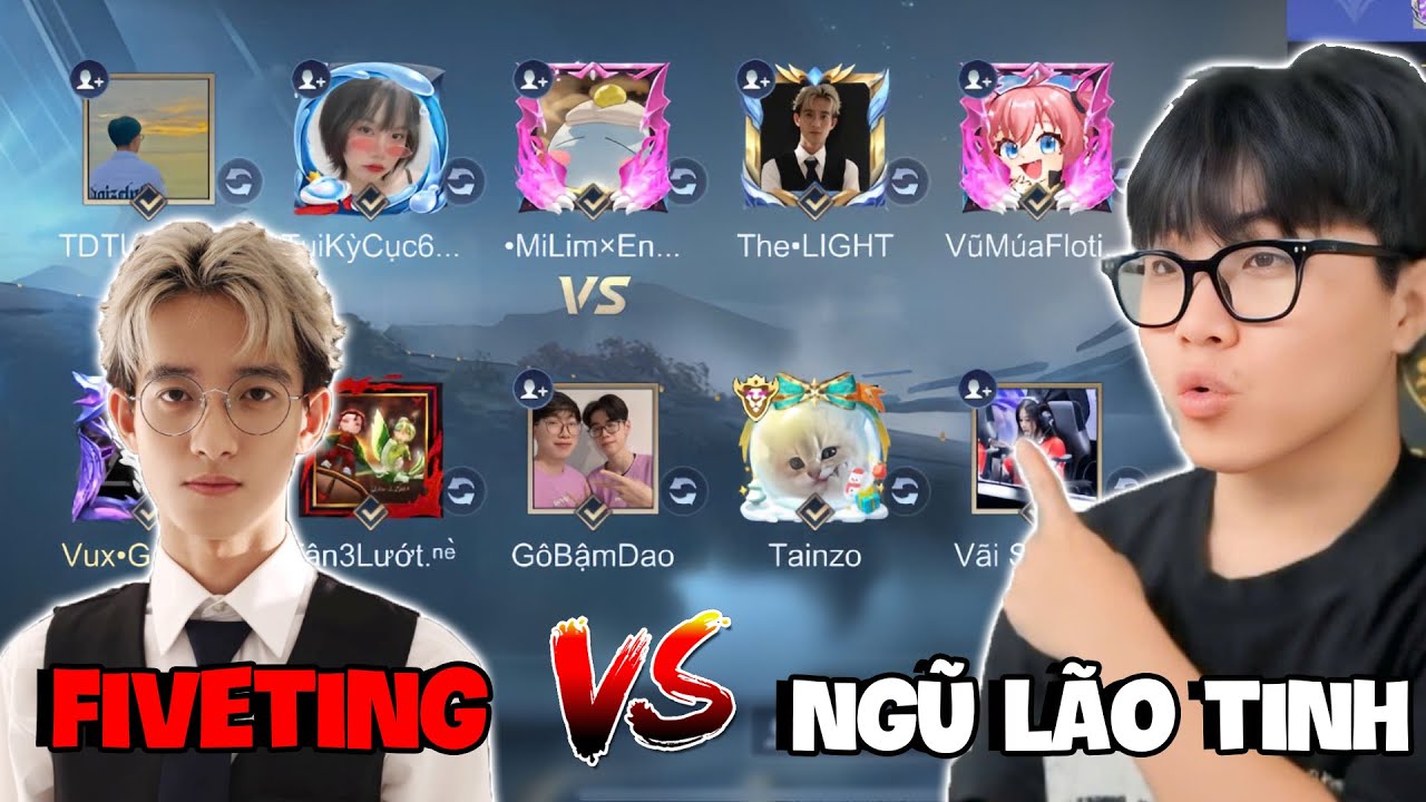 VUX C&Ugrave;NG NGŨ L&Atilde;O TINH ĐỐI ĐẦU TEAM FIVETING LIGHT LAURIEL TRONG SI&Ecirc;U SAO TO&Agrave;N NĂNG M&Ugrave;A 5