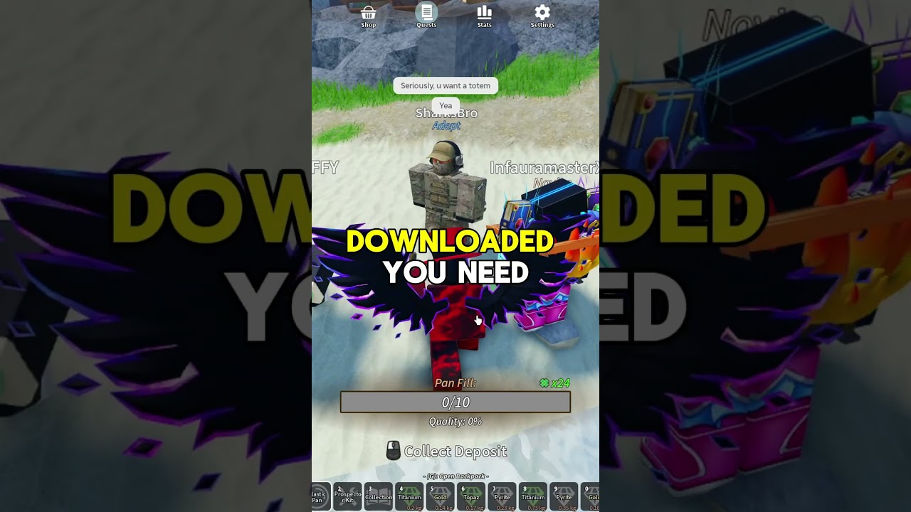 how to macro in prospecting roblox (AFK Macro)