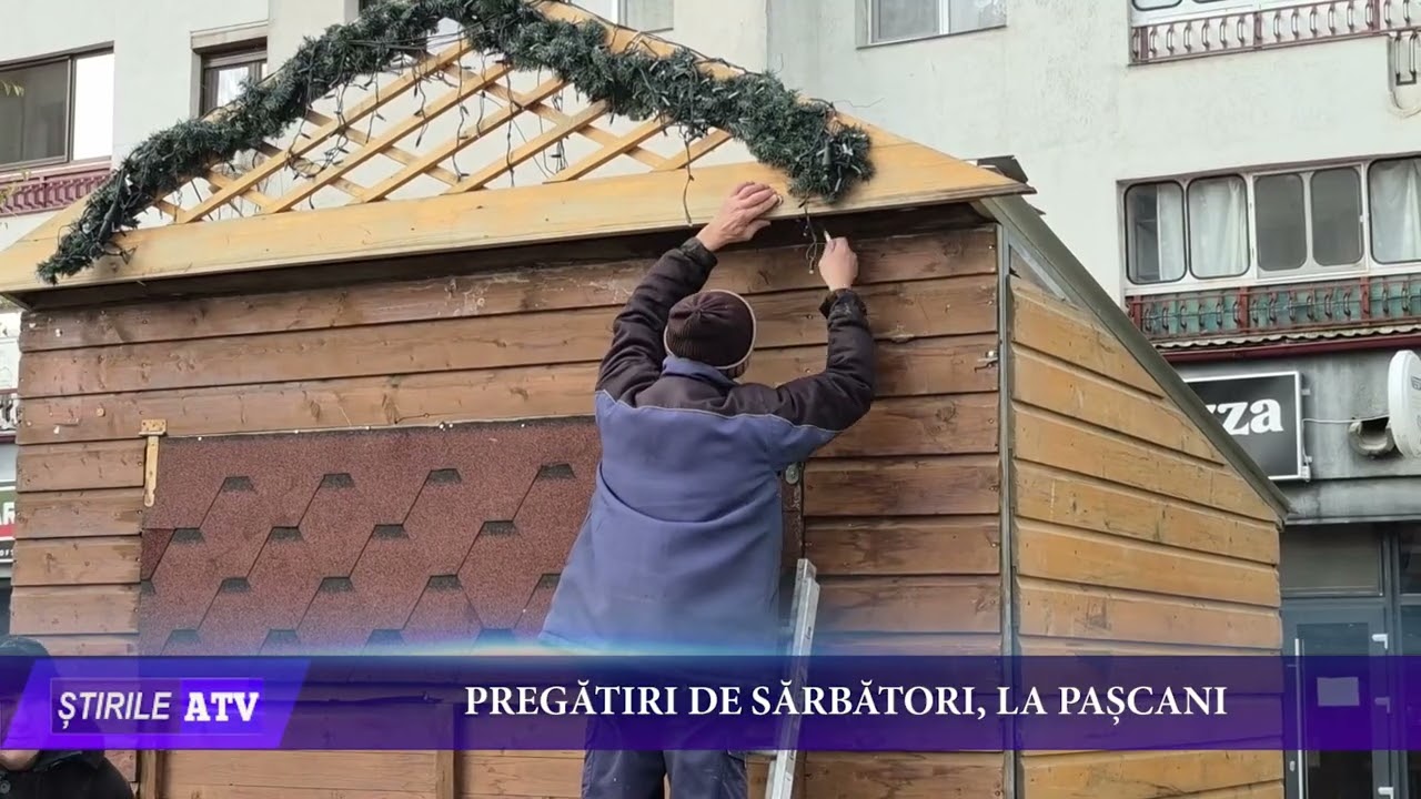 PREGĂTIRI DE SĂRBĂTORI, LA PAȘCANI
