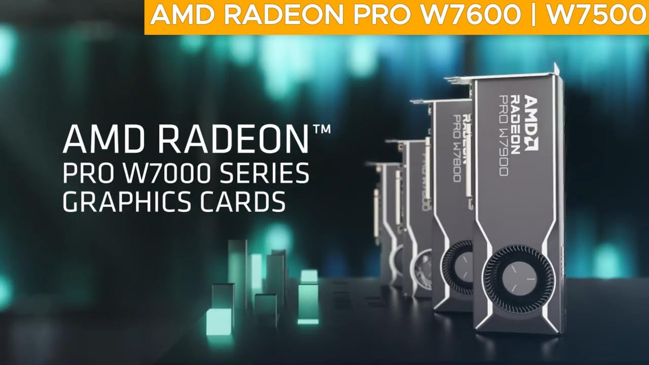 AMD RADEON PRO W7600 W7500 | GPU WORKSTATION COCOK UNTUK PARA PROFESIONAL !!!