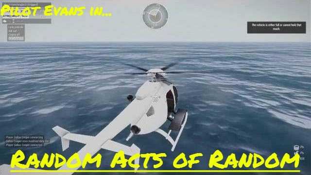 Pilot Evans: Random Acts of Random