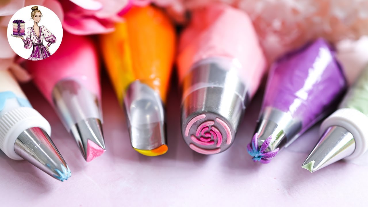 More Essential Piping Tips For Every Baker’s Collection! Russian Nozzles | Wilton Tips | Buttercream