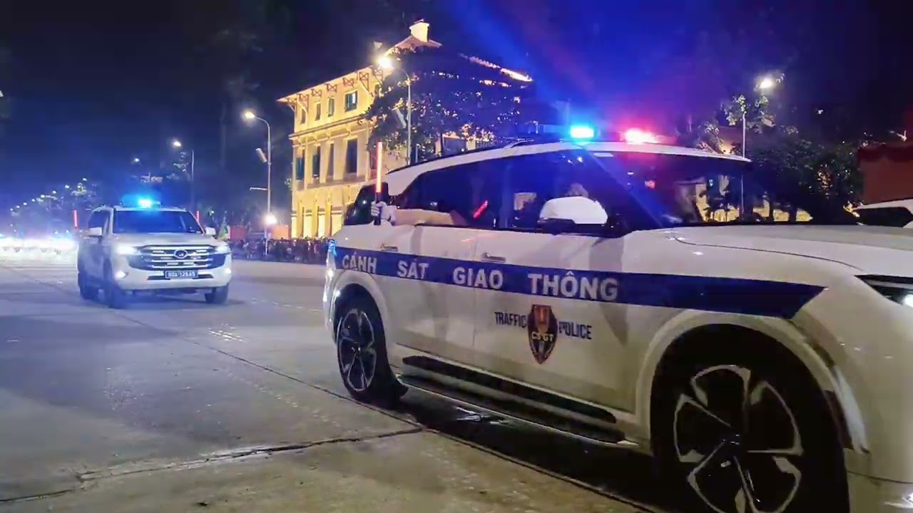 Khối xe Cảnh sát nhân dân Việt Nam