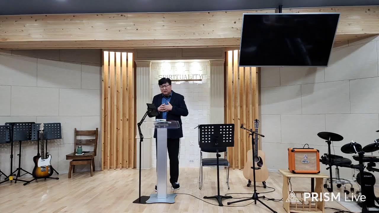 군산 지구촌교회 라이브 방송
