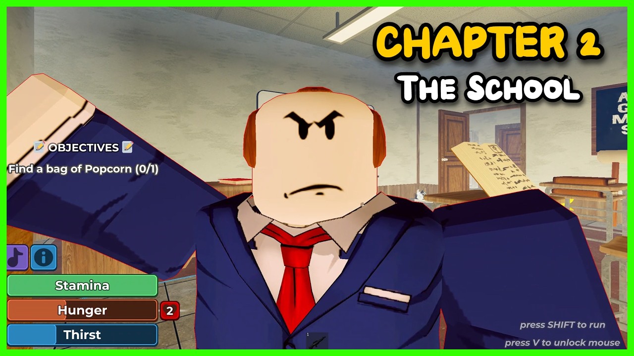 Roblox Parents [HORROR] Chapter 2: The School Full Walkthrough