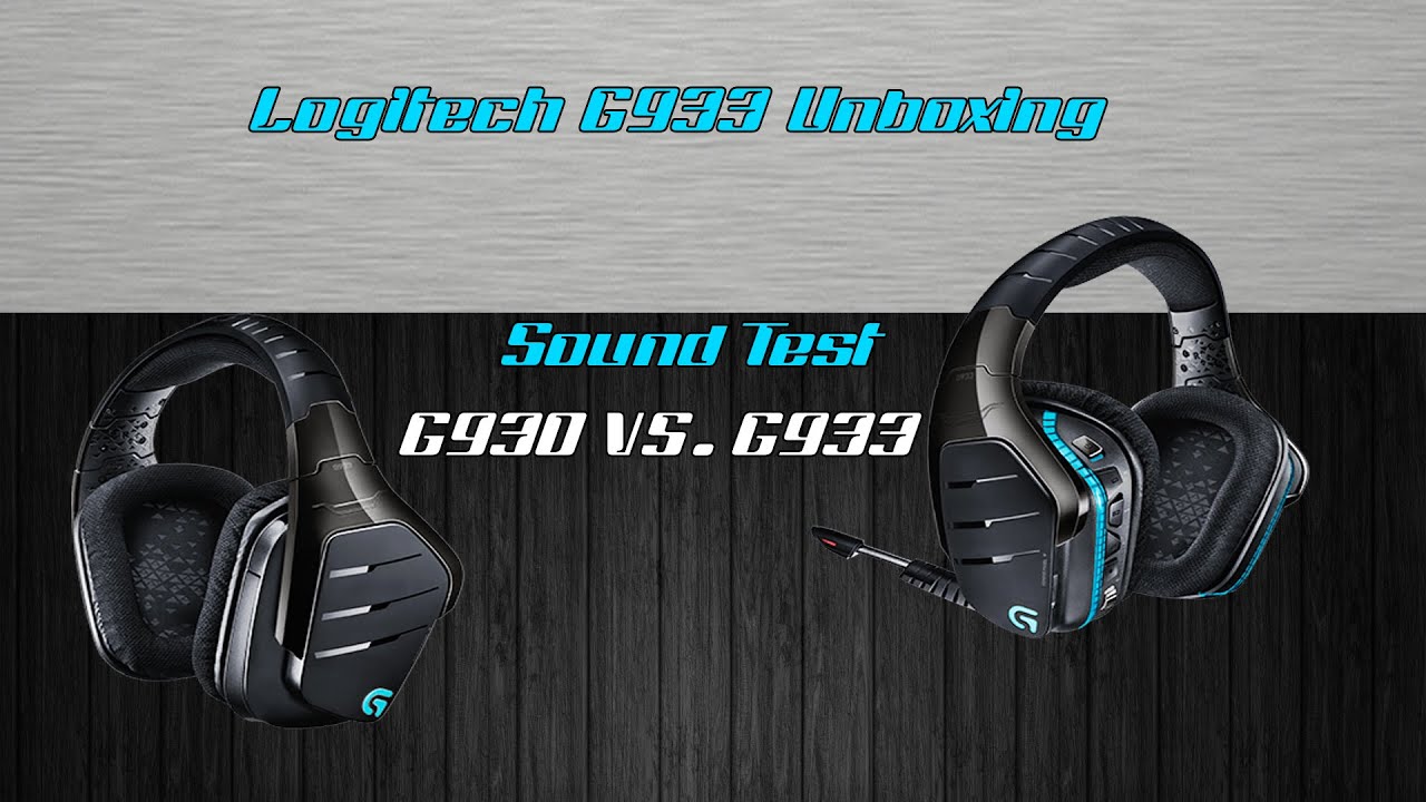 Logitech G933 Unboxing | G930 VS G933 Microphone Test.