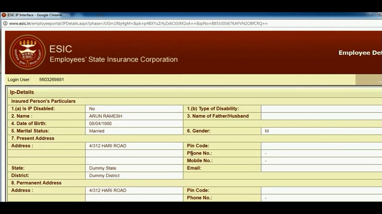 How To Check ESIC Status (Employee's State Insurance Corporation)