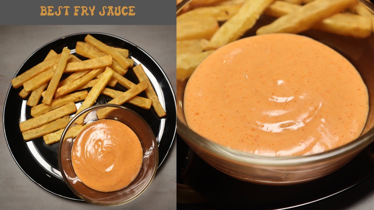 The Best Fry Sauce Recipe | Fry Sauce Recipe From USA | Perfect Dip Sauce | Cuisine by us