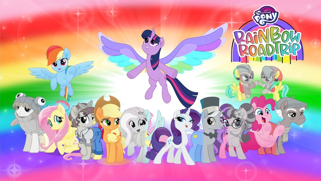 My Little Pony Rainbow Roadtrip - English Cartoon Game Episode for Kids (Gameplay, Walkthrough)