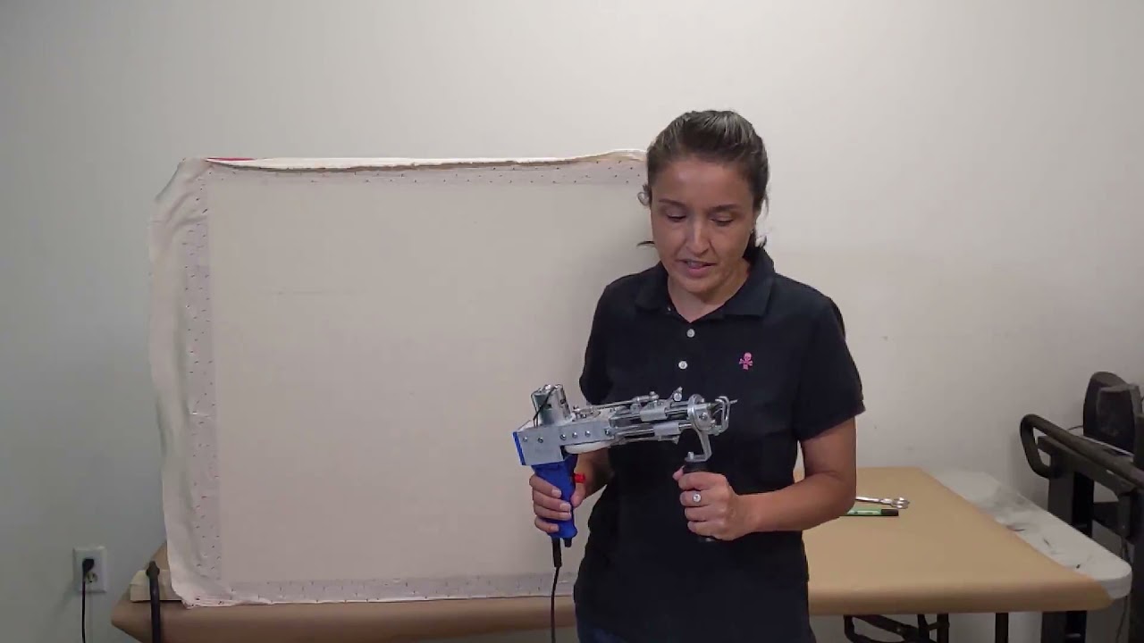 Tufting Gun Badging Video for MakeHaven
