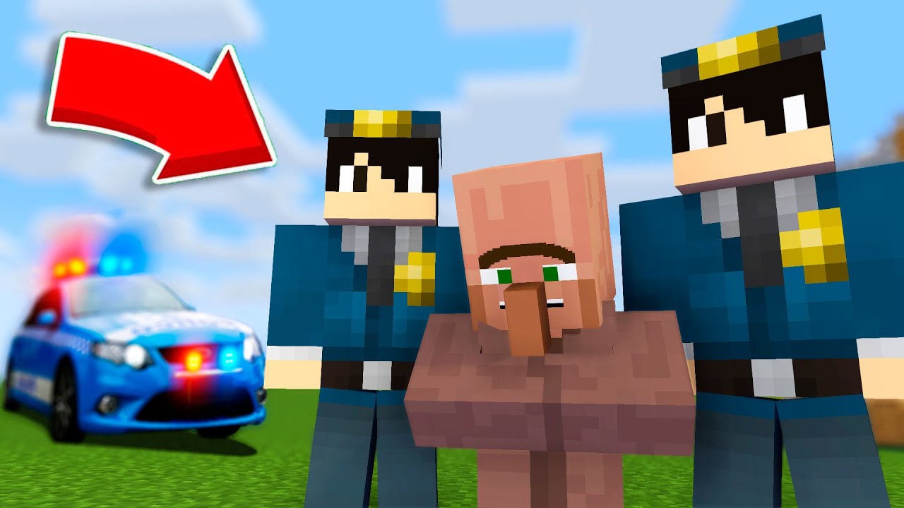 ПОЧЕМУ ПОЛИЦИЯ ХОЧЕТ АРЕСТОВАТЬ ЭТОГО ЖИТЕЛЯ В МАЙНКРАФТ ! Алексбой Minecraft