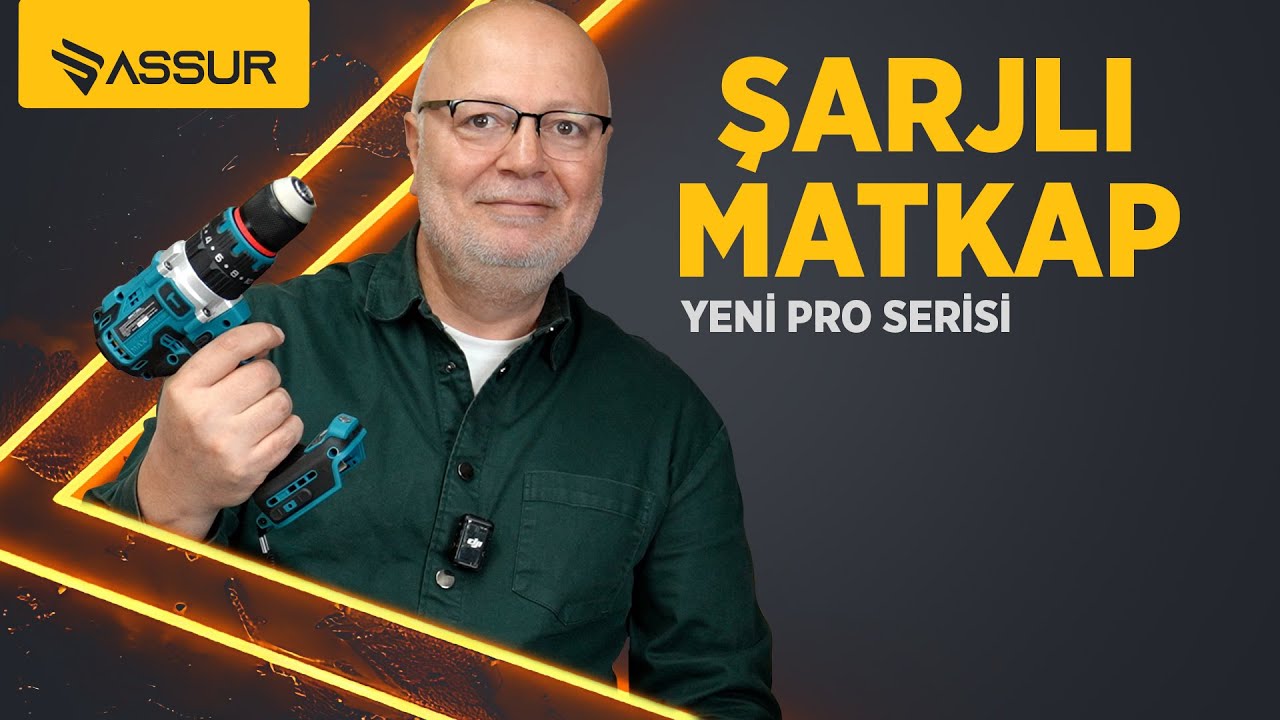 ASSUR PRO ŞARJLI DARBELİ MATKAP - YENİ PRO SERİSİ