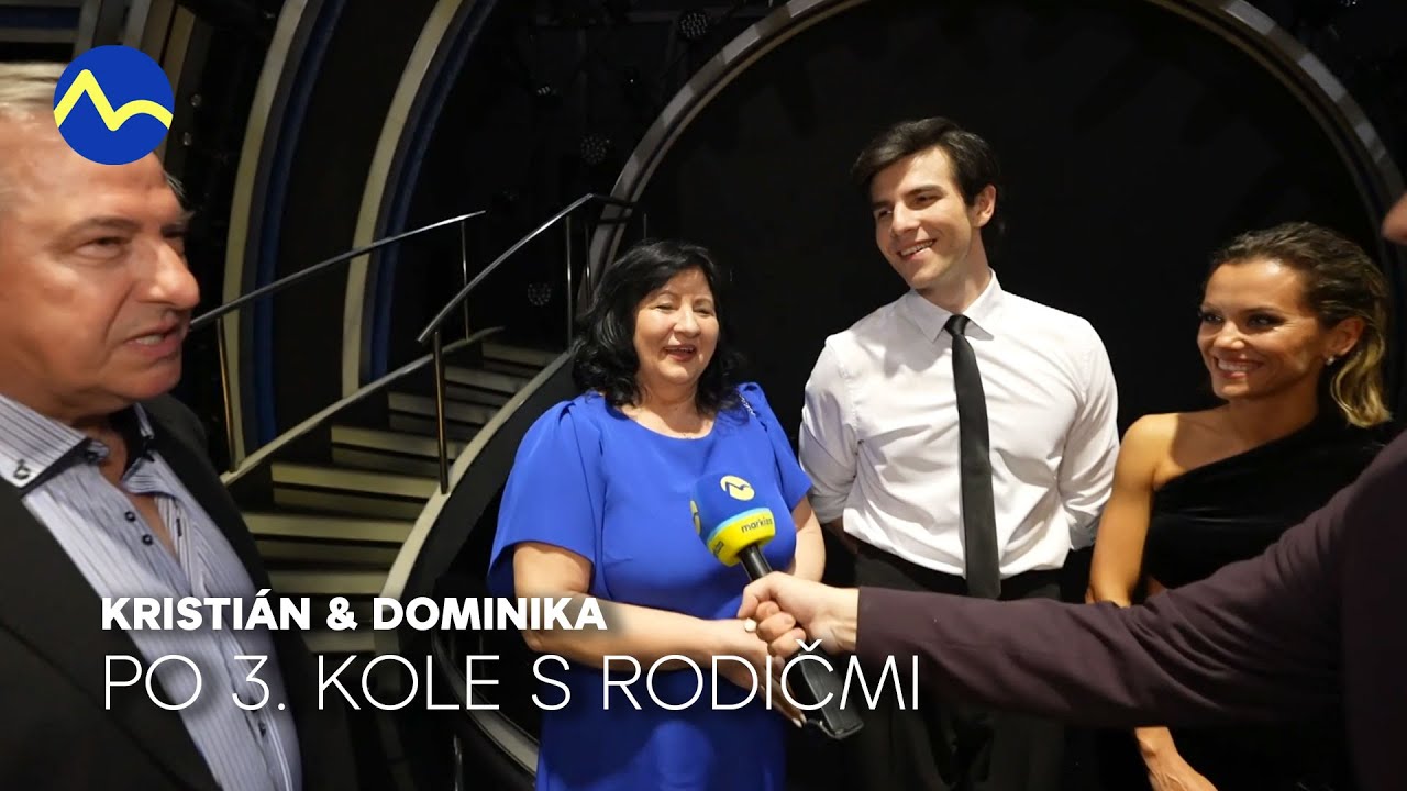 Kristián a Dominika, s rodičmi po 3. kole | Let's Dance 2025