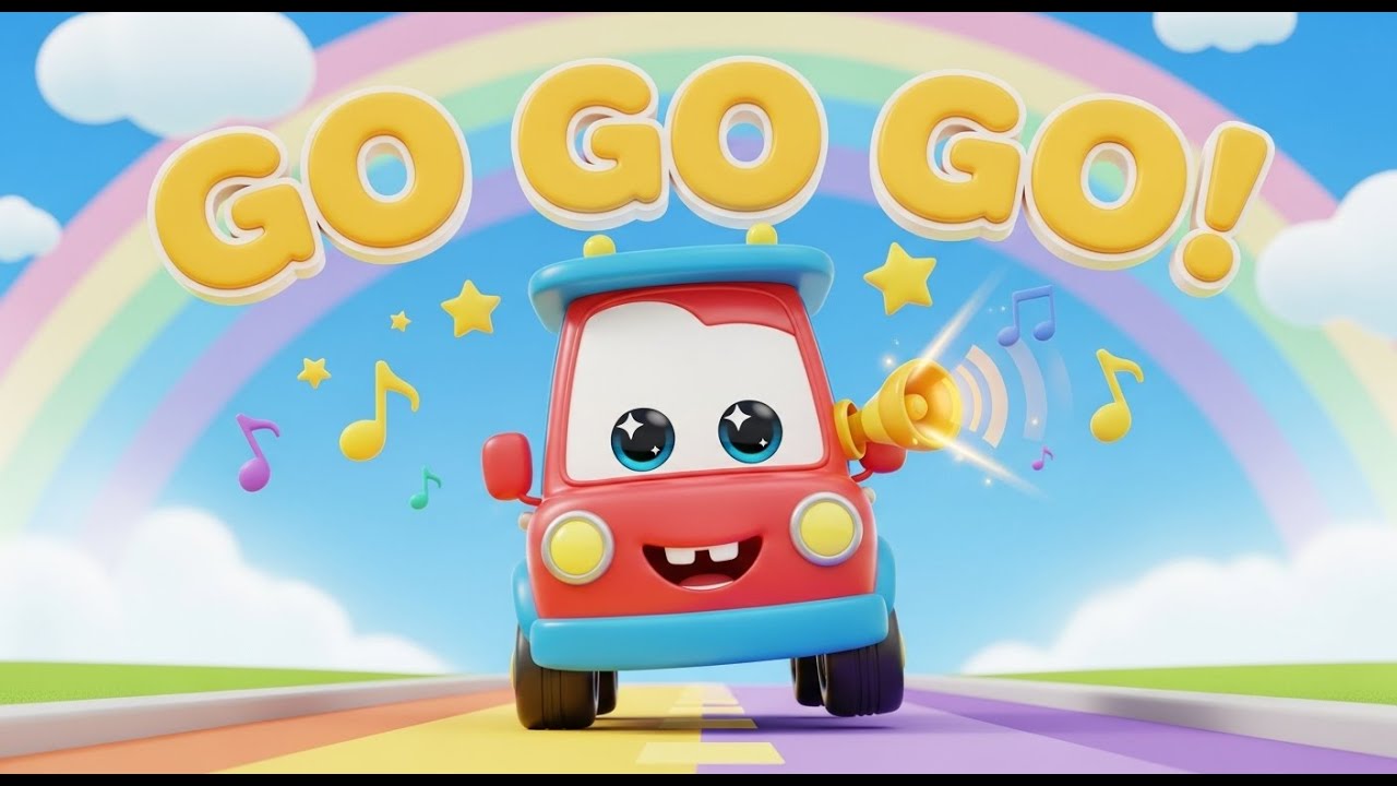 🚛 Tiny Truck Go Go Go | Learning Colors & Trucks for Toddlers