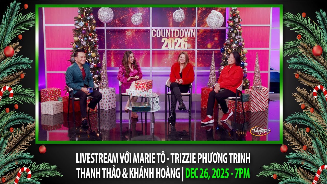 LIVESTREAM VỚI MARIE T&Ocirc;-TRIZZIE-THANH THẢO & KH&Aacute;NH HO&Agrave;NG