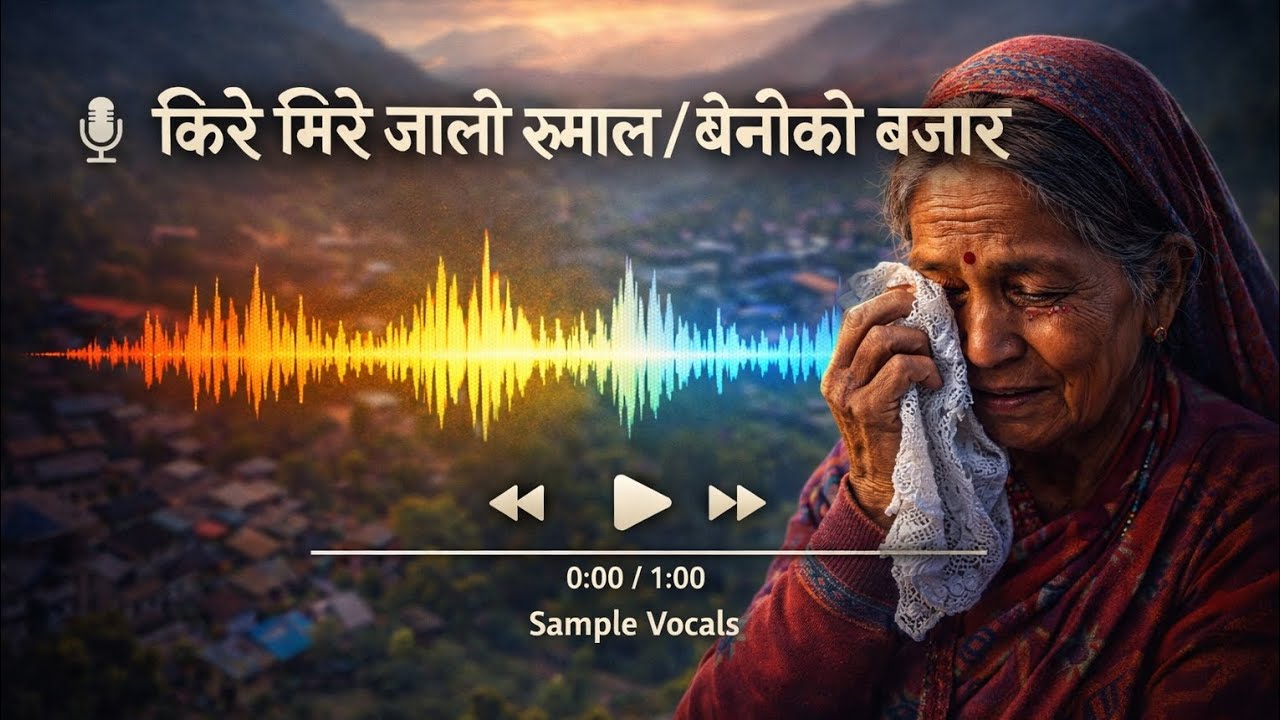 बेनीको बजार | किरे मिरे जाली रुमाल | मार्मिक लोकगीत | Nepali Folk Song