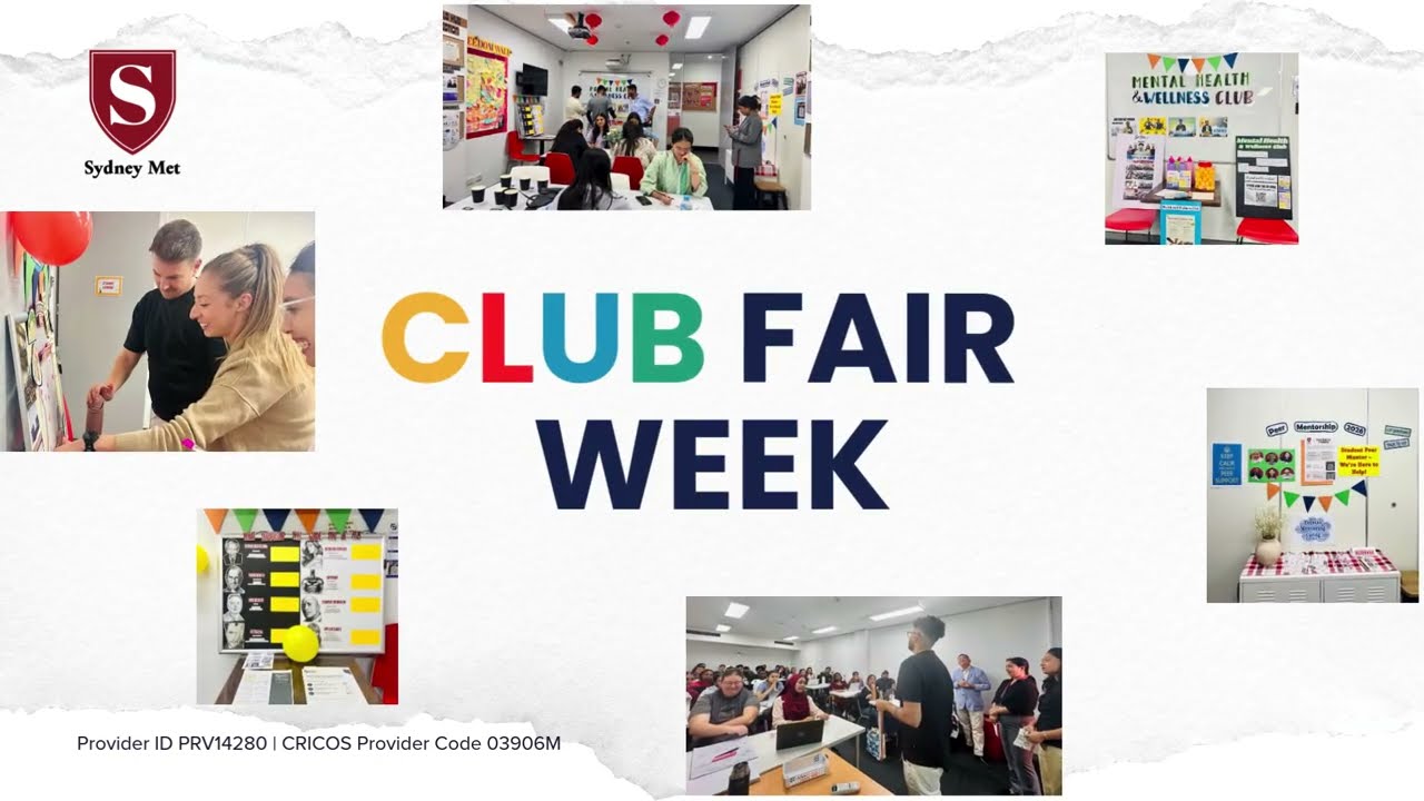Club Fair Week at Sydney Met