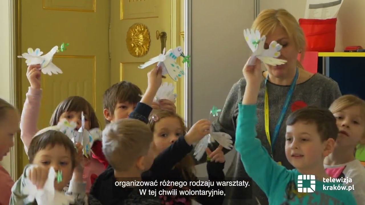 Tymczasowe przedszkole w Pałacu pod Baranami