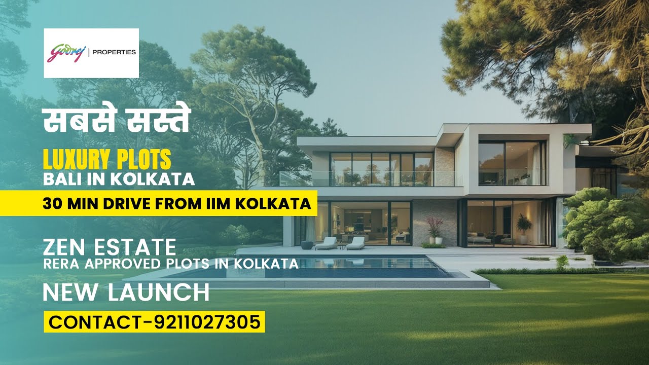Godrej Zen Estate | Bali in Kolkata | Luxury Plots starting from ₹39 Lakhs
