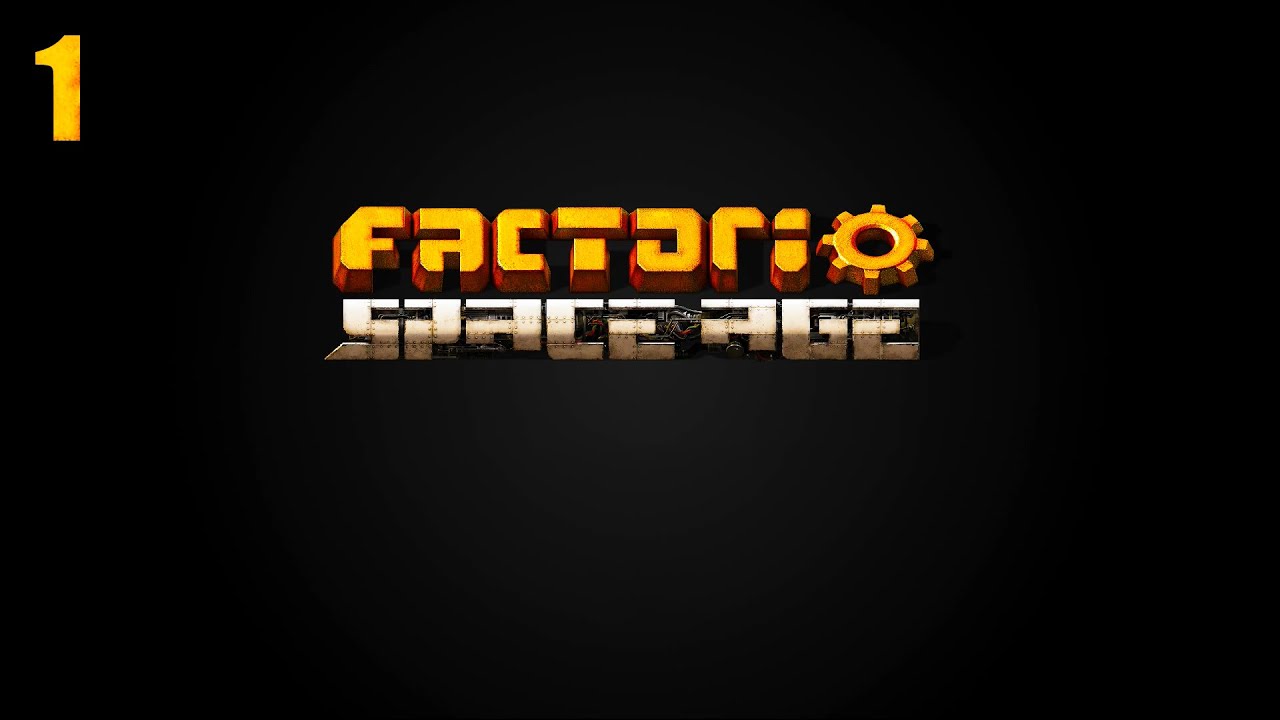 Factorio: Space Age/ №1/ Начинаю строить базу, первое нападение жуков, сломали добычу меди и угля