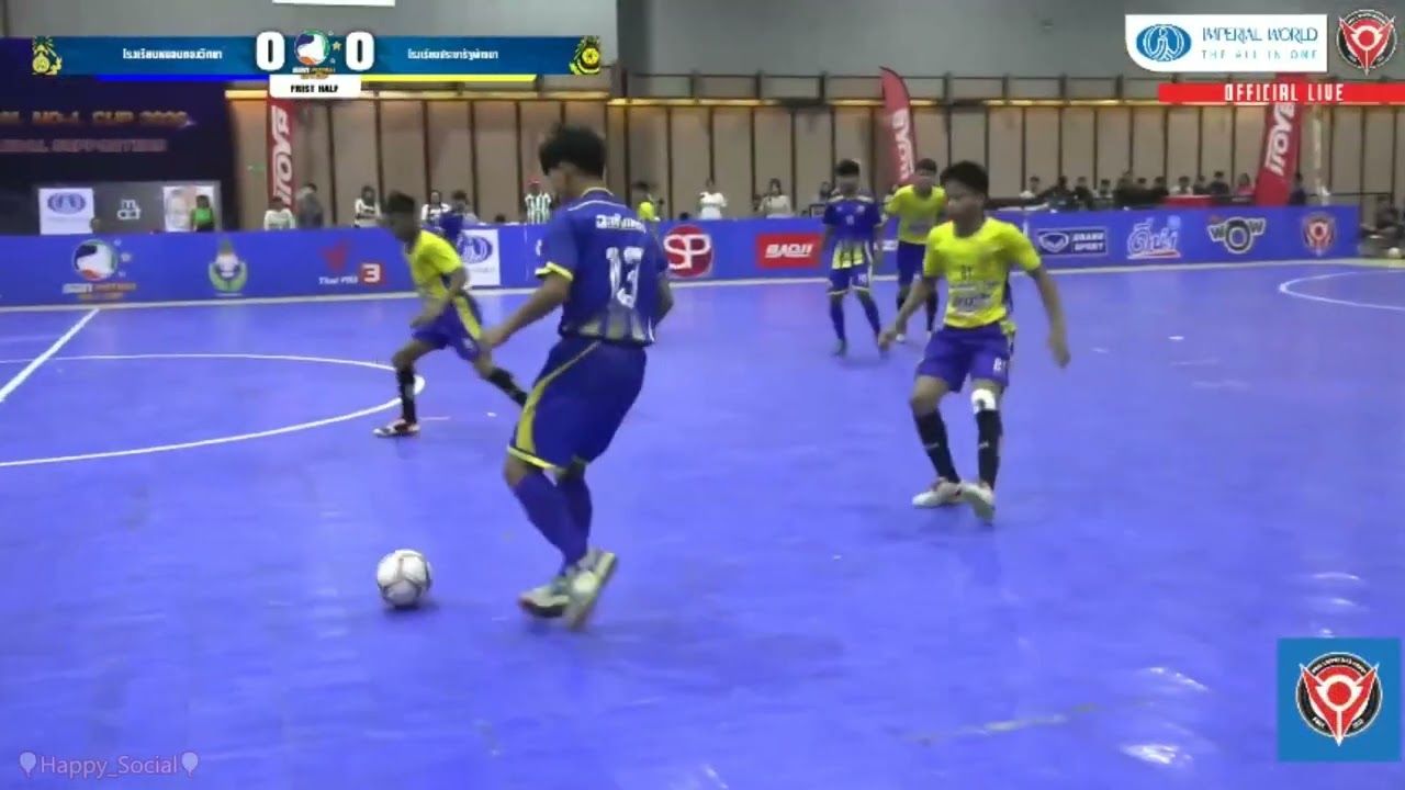 U15 ชิงชนะเลิศ หมอนทองชนะ 4-1หมอนทองวิทยา พบกับ ประชารัฐพัฒนา🎈Happy_Social🎈2026-02-21