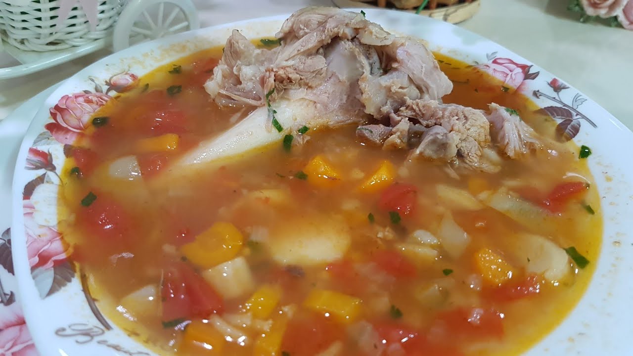 Ciorbă cu Oase de Porc și Orez de la Bunica 🐷 | Ciorbă de Vara | Rețete de Ciorbă 🍲