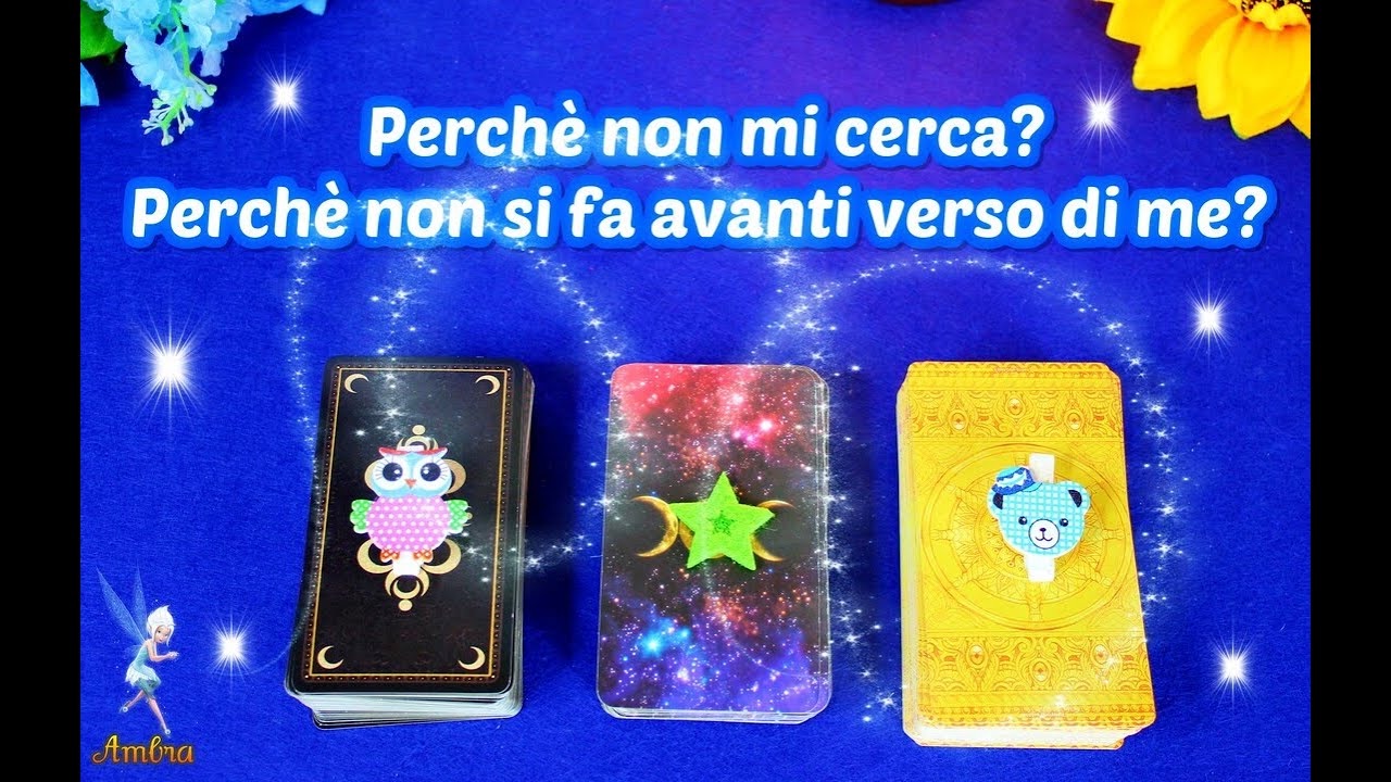 🤔🔮PERCHE'' NON MI CERCA?✨Perch&egrave; NON SI FA AVANTI CON ME?⚖🌺Lettura Tarocchi Interattivi🔮