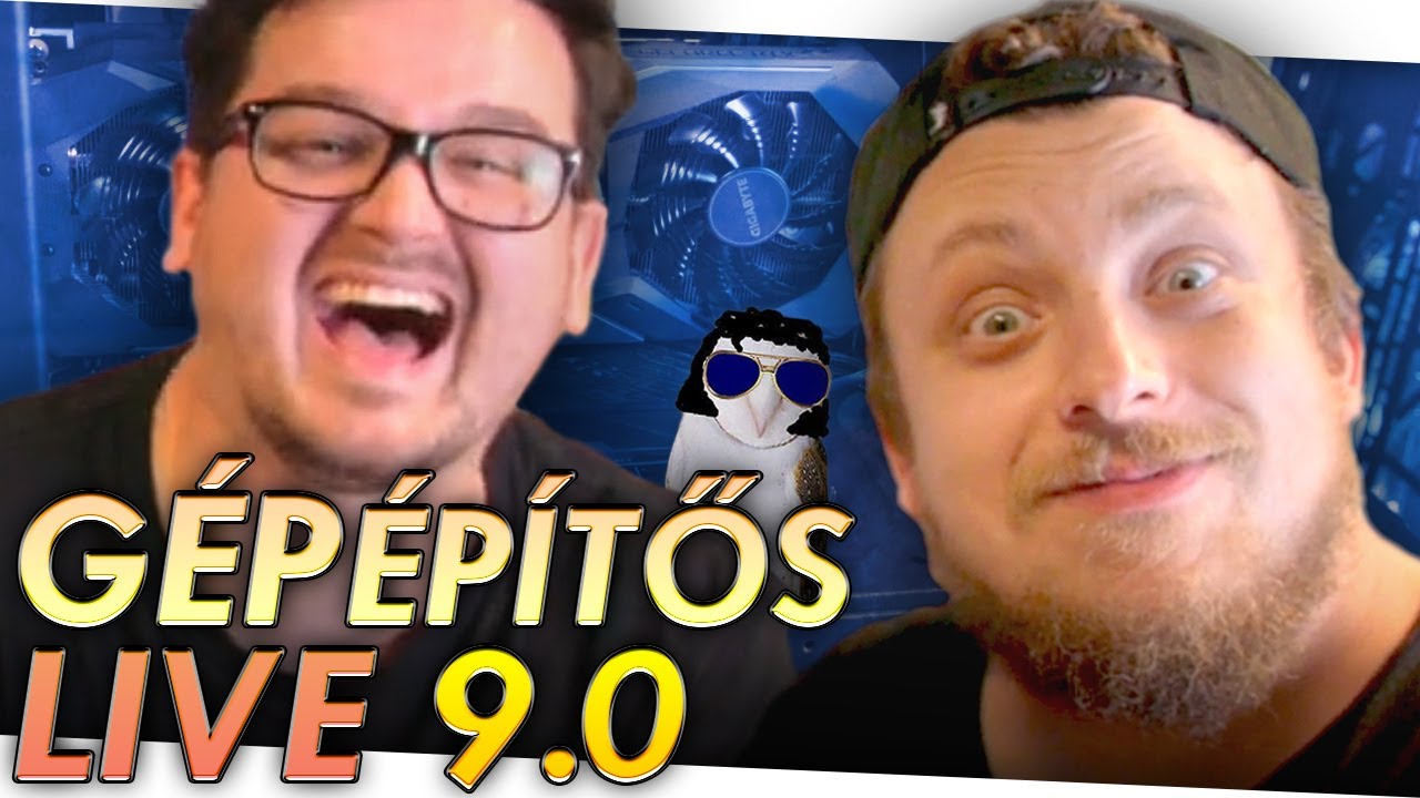 Sz&aacute;m&iacute;t&oacute;g&eacute;p szerel&eacute;s mesterfokon! avagy TheVR G&eacute;p&eacute;p&iacute;tős LIVE 9.0 Legjobb Pillanatok