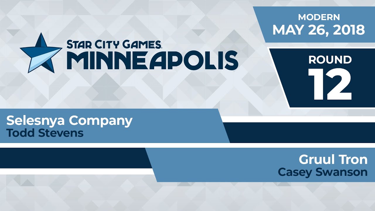SCGMINN: Round 12 - Todd Stevens vs Casey Swanson | Modern
