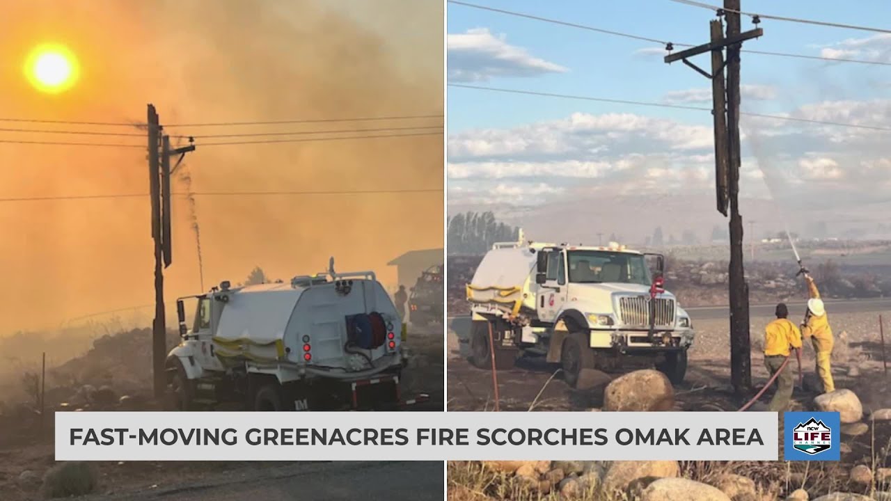 Fast-moving Greenacres fire scorches Omak area