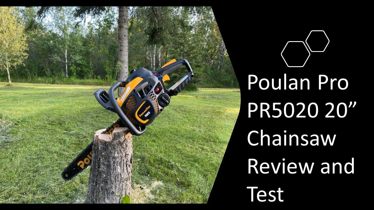 Обзор и тест бензопилы PoulanPro PR5020 20