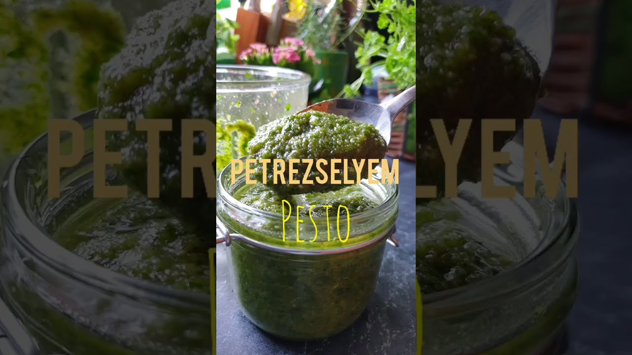 PETREZSELYEM PESTO💚