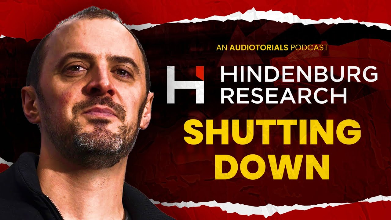 Hindenburg Research Shutting Down! | The Shocking Reason