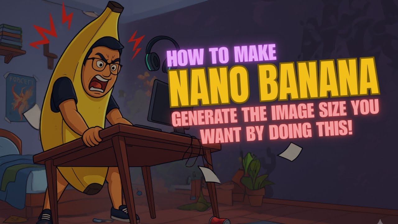 How to Make Nano Banana AI Generate the Image Size You Want By Doing This - Fix Aspect Ratio