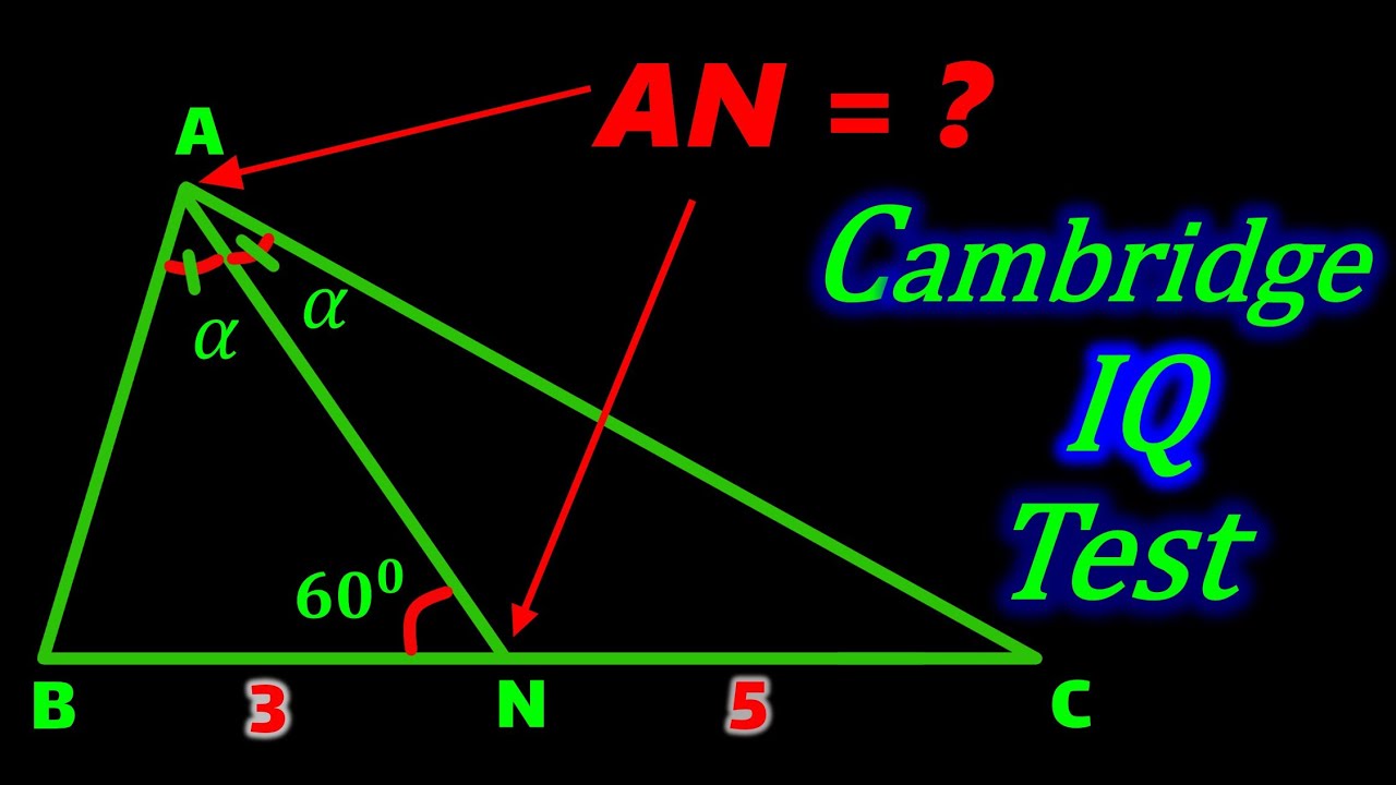 Cambridge General IQ Test (Over 120) that Looks Impossible (But Isn't)