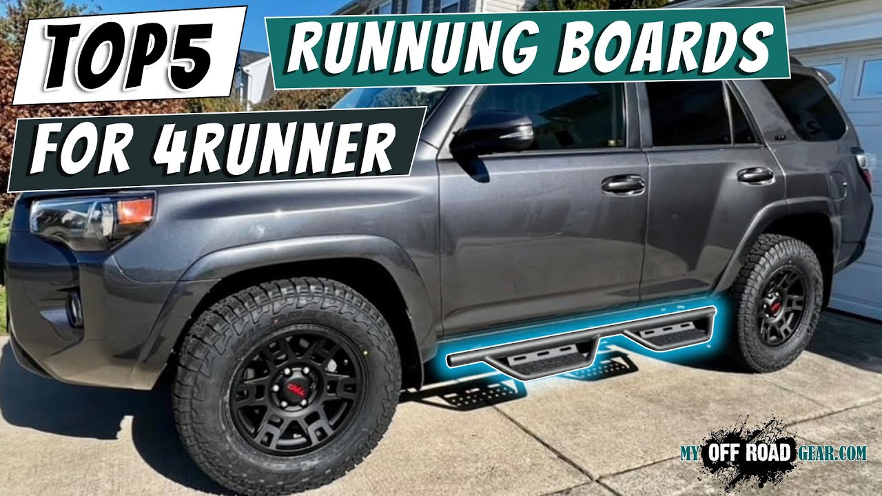 🚀5 лучших подножек для Toyota 4Runner [Топ-лист 2026]