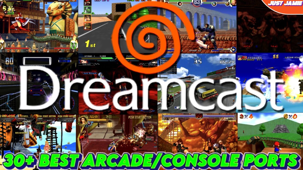 Dreamcast Homebrew Ports You May Have Missed (Time Stamps) #dreamcast #segadreamcast #homebrewgames