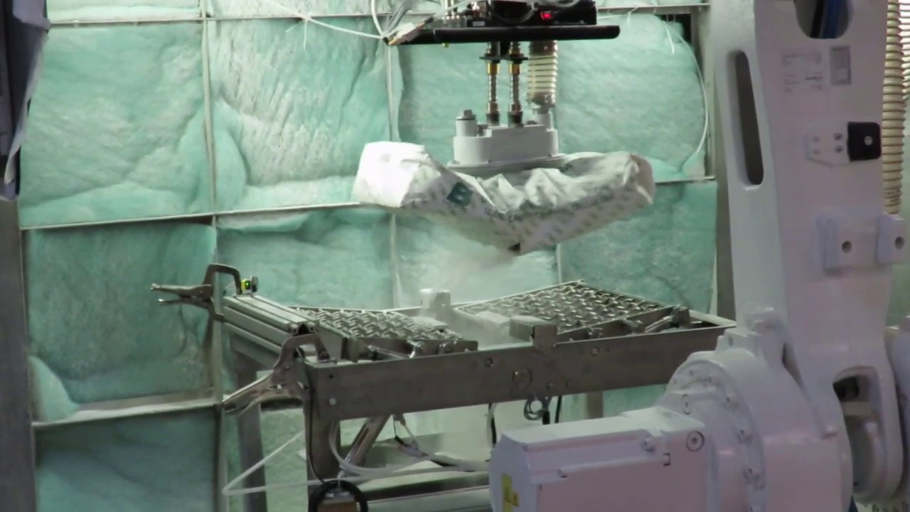 Robotic 50lb Bag Emptying Cell