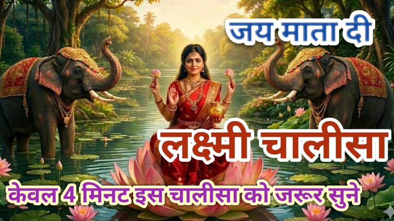 LIVE-लक्ष्मी चालीसा | Shri Lakshmi Chalisa | माता लक्ष्मी भक्ति गीत | #laxmi #laxmichalisa #bhakti