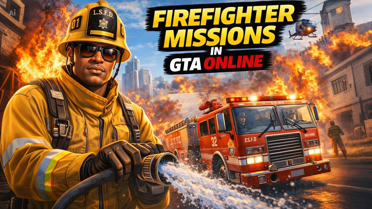New Firefighter Missions in GTA Online