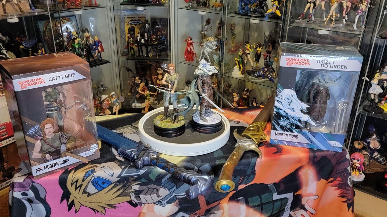 BEAUTIFUL! Modern Icons Forgotten Realms Catti-Brie unboxing