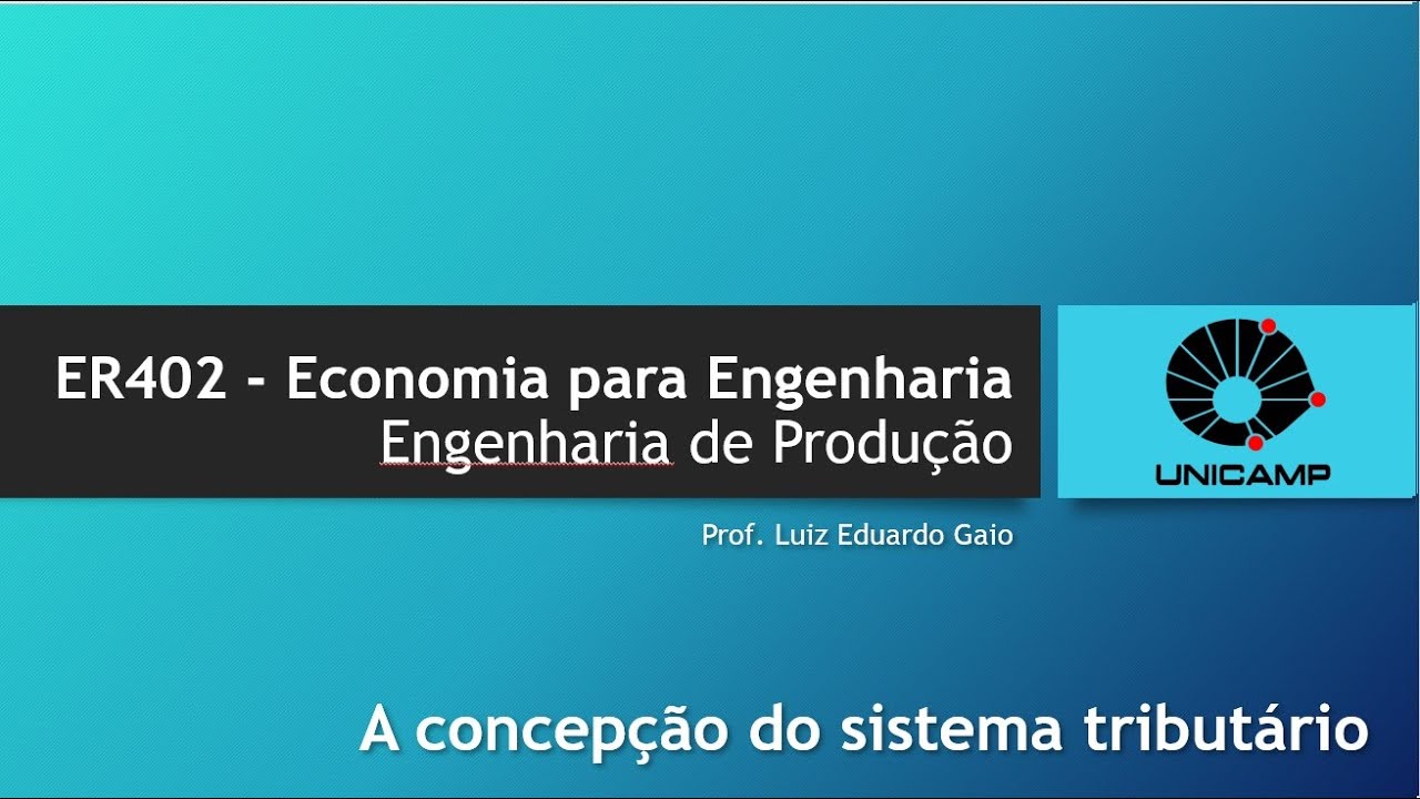 12. A concepção do sistema tributário
