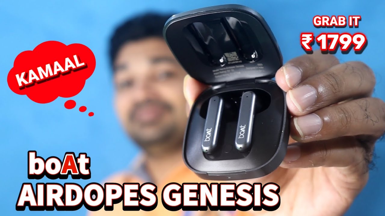 boAt Airdopes Genesis || Wear Detection, 54H Playtime, Signature Sound🔥