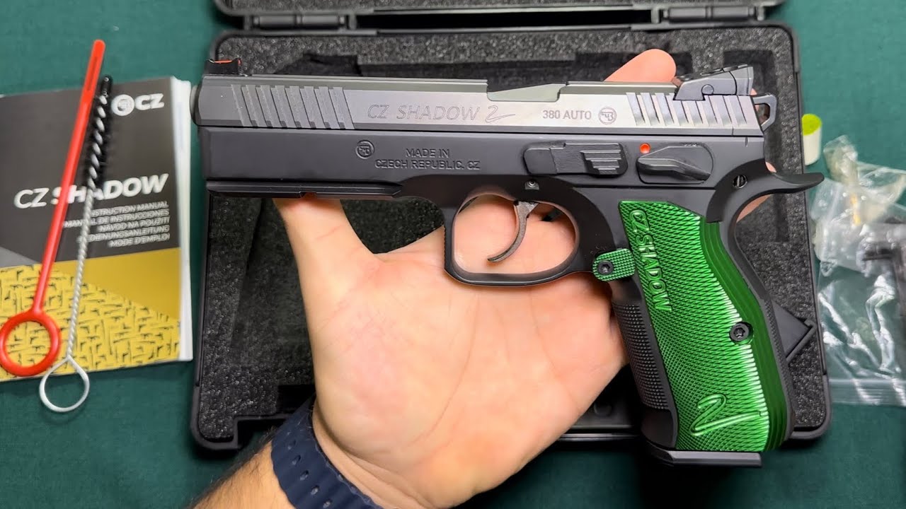 CZ Shadow 2 .380 - La mejor pistola para competencia en México - Unboxing