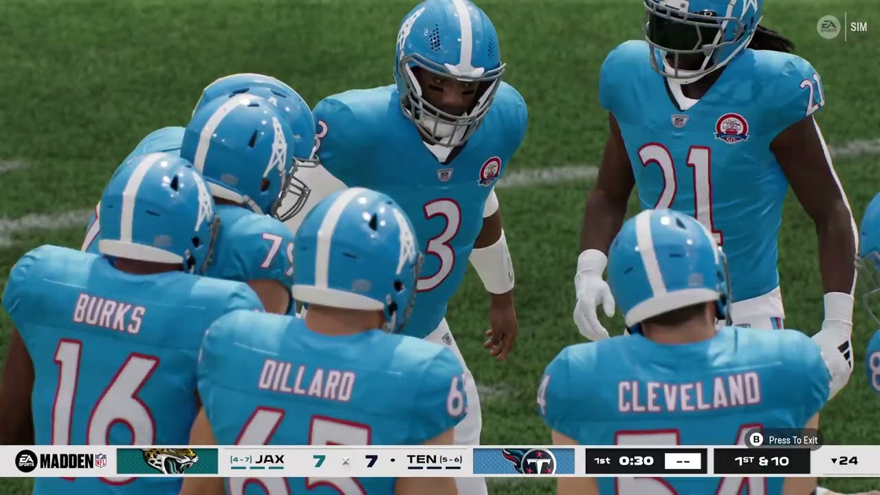 NBNFL | Jaguars vs Titans | Week 13 | 2025
