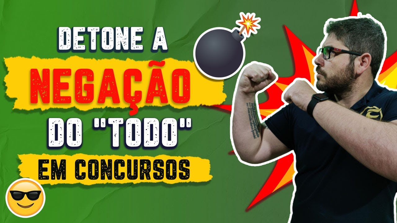 QUANTIFICADORES LÓGICOS: Negação do 