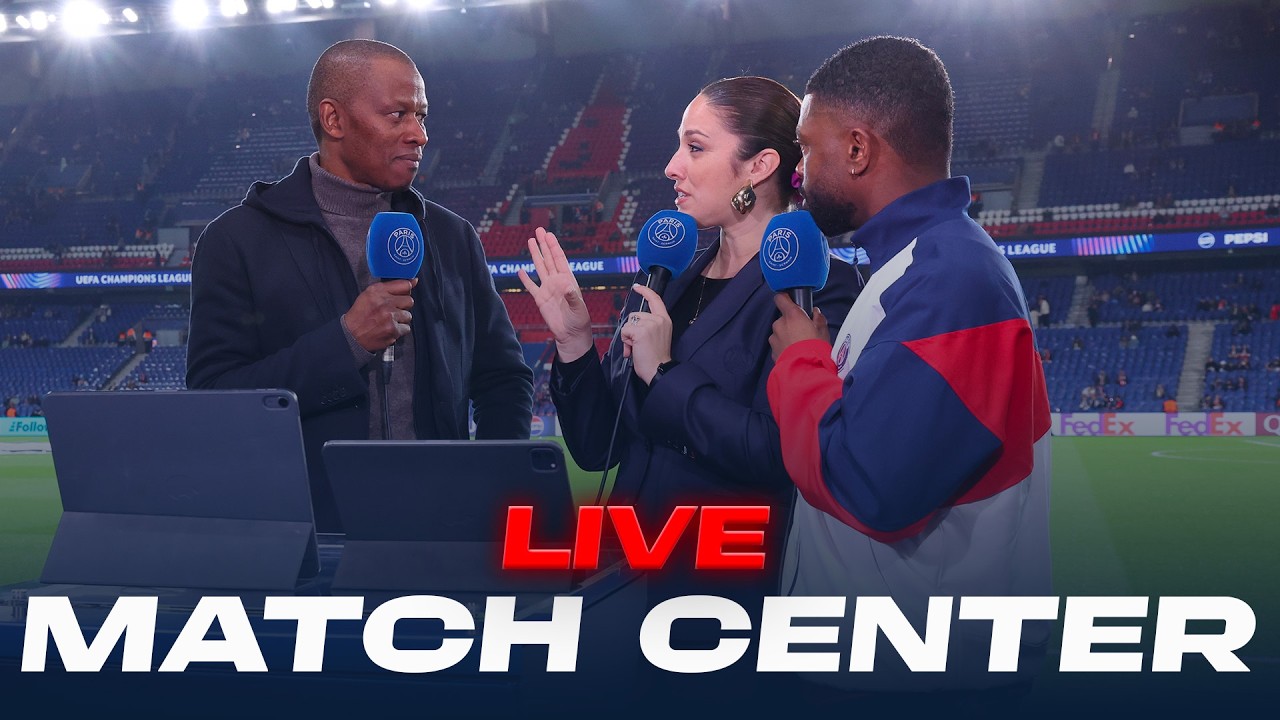 🎙️ Match center : Paris Saint-Germain - AS Monaco 🔴🔵