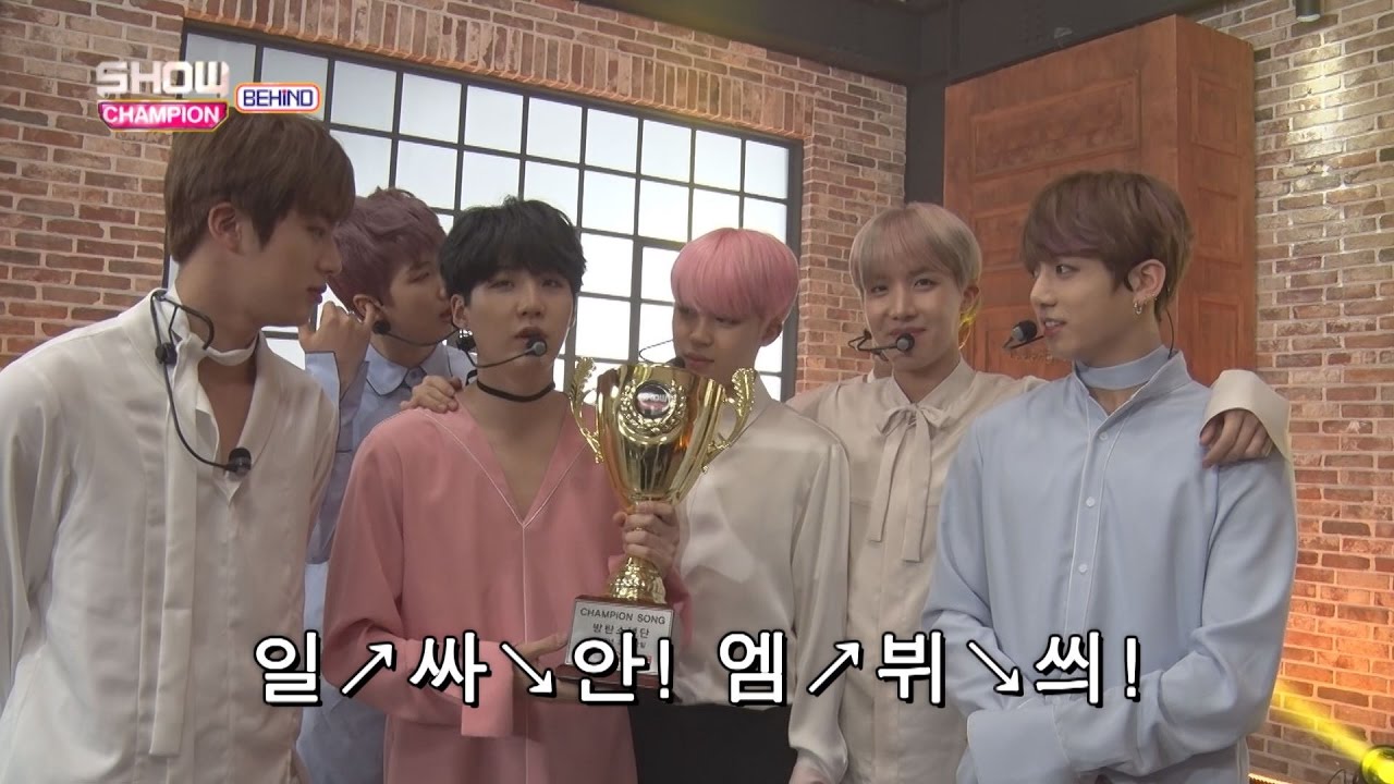 (Showchampion behind EP.39) Congratulation BTS!!!!