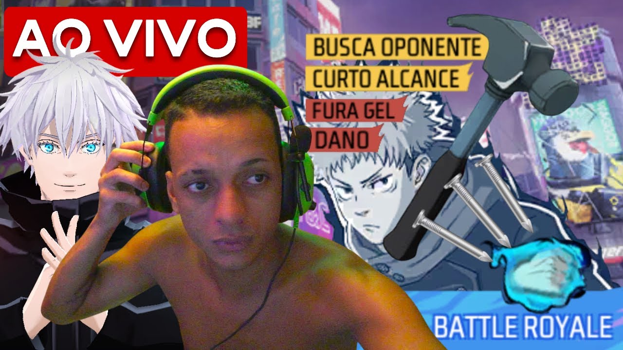 FF LIVE 🔨 DUAS MARTELADA ERA UMA VEZ RANKED JUJU 🔨 FREE FIRE