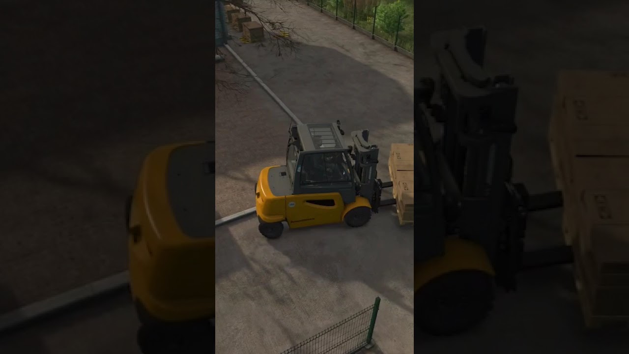 Jak szybko załadować towary w&oacute;zkiem widłowym Farming Simulator 25 #gaming #Farming #FS25 #ładowanie